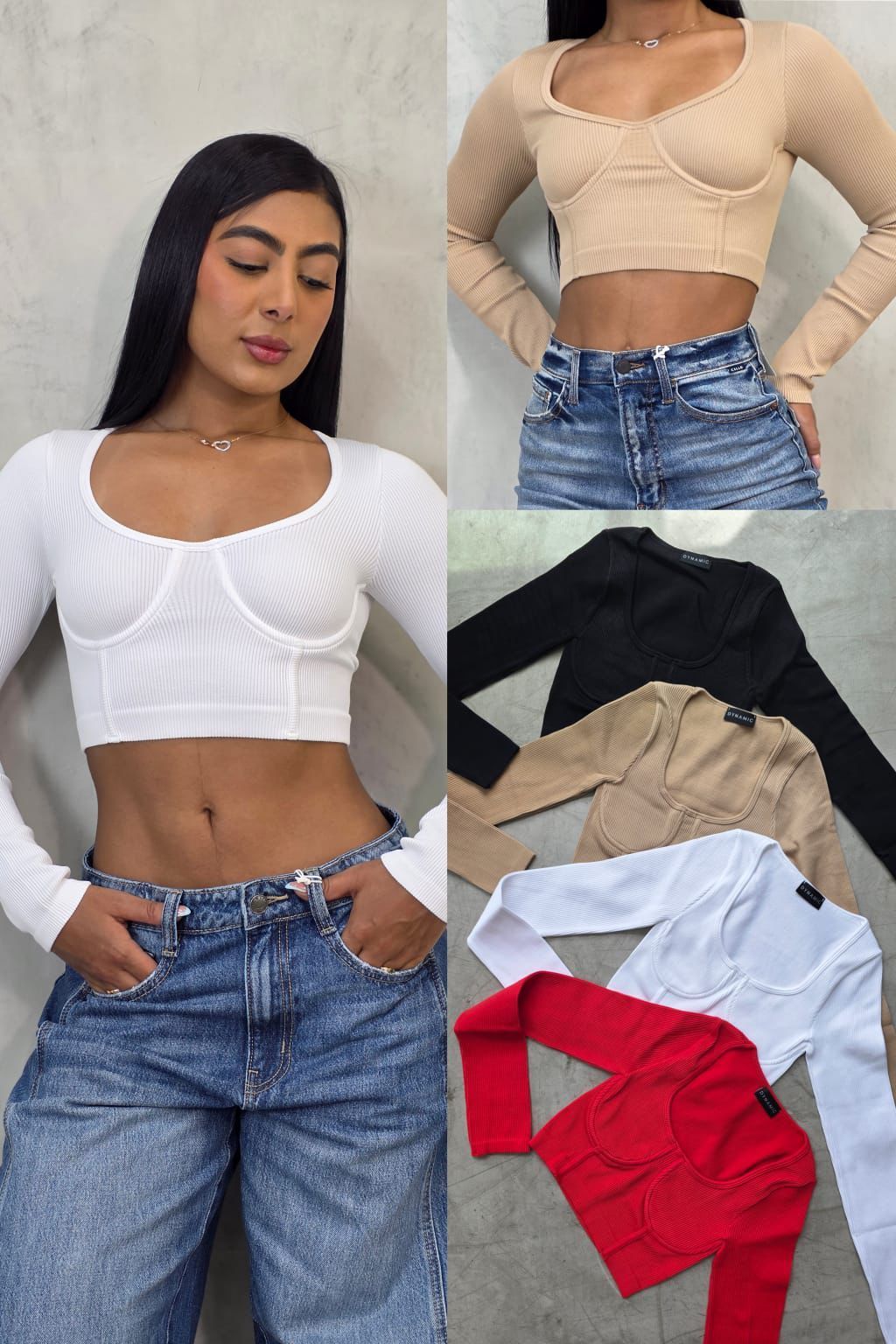 Buzo Americano con Varilla de Realce en Rib