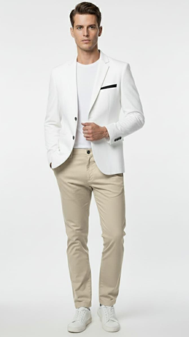 Conjunto de blazer y pantalón