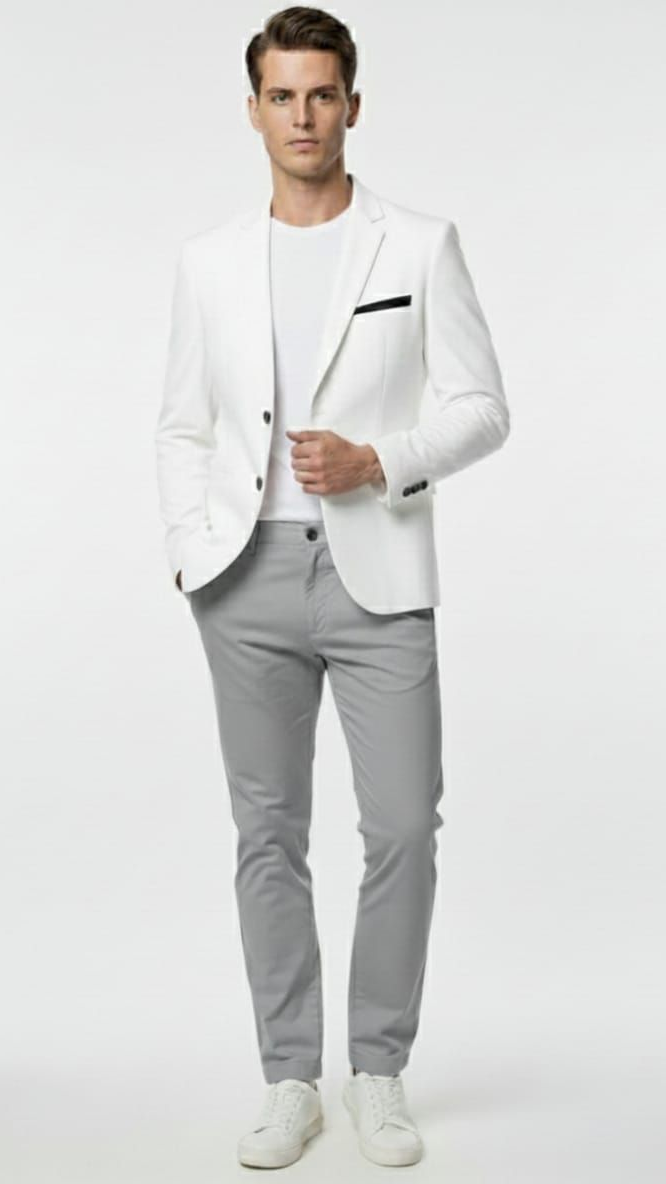 Conjunto de blazer y pantalón