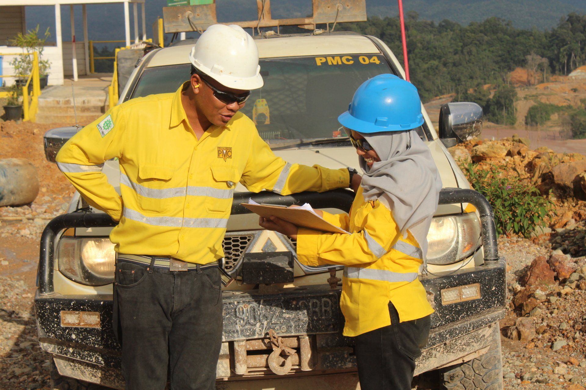 PT. Promincon Indonesia, diamond core drilling services.