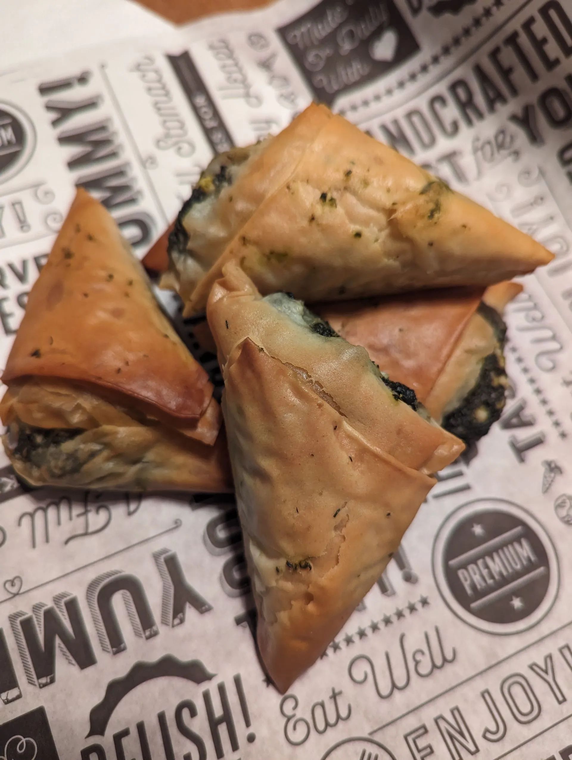 Spanakopita - Appetizer-style