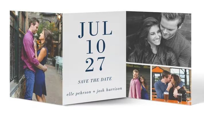 A save the date card for july 10th and 27th