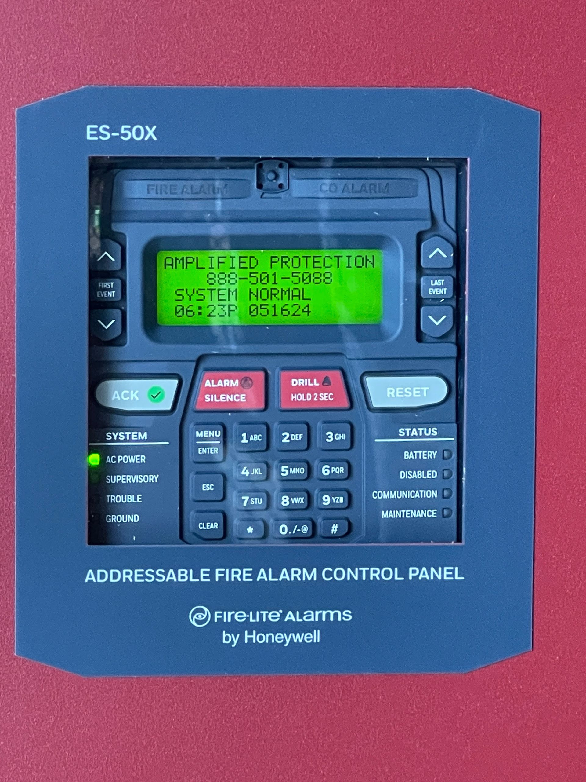 Installing fire alarm service
