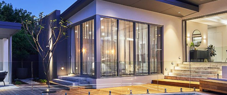 Modern home exterior with large windows — Envy Glass in Nambucca Heads, NSW