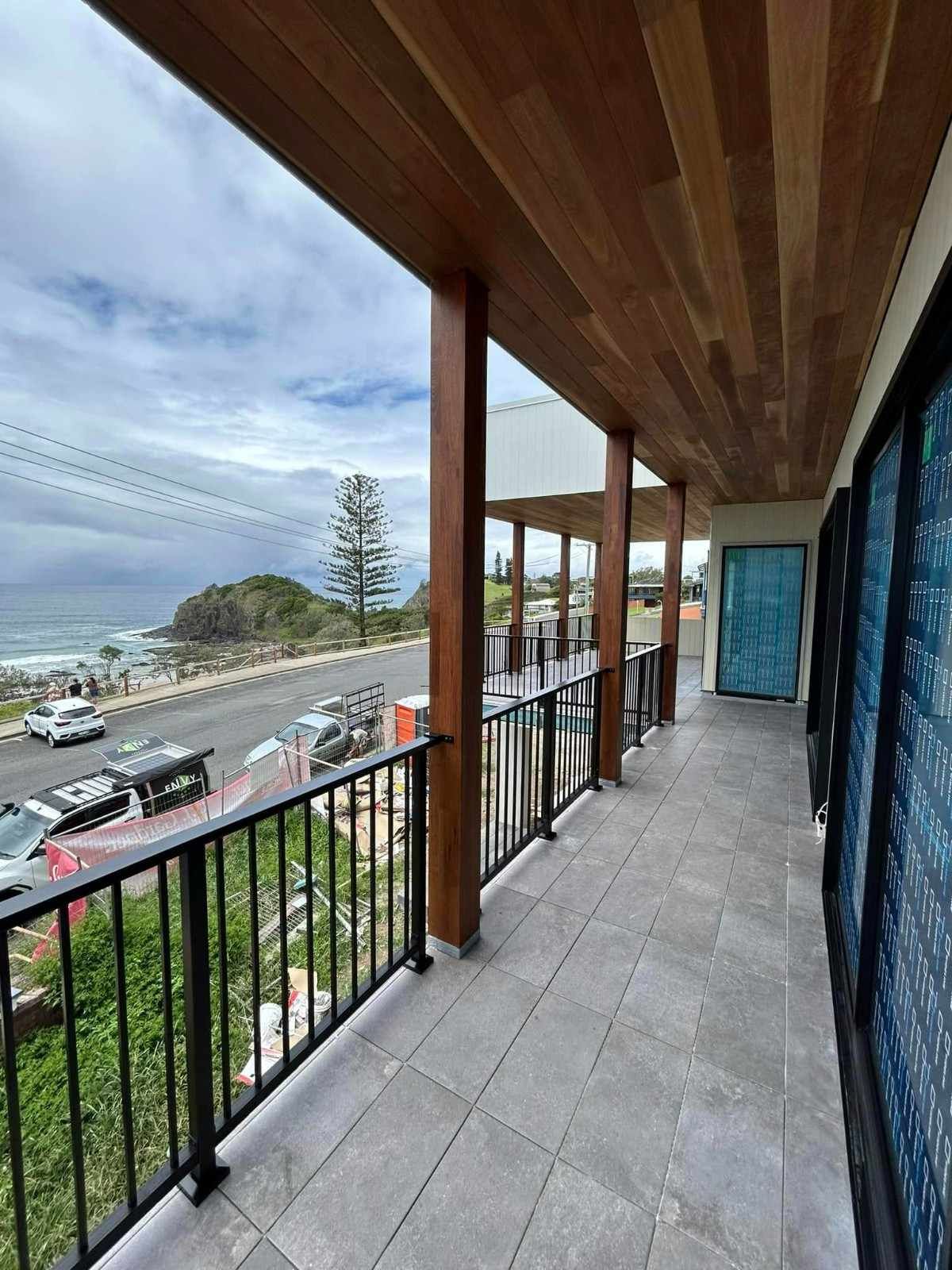 A Balcony with Ocean View — Envy Glass in Bellingen, NSW