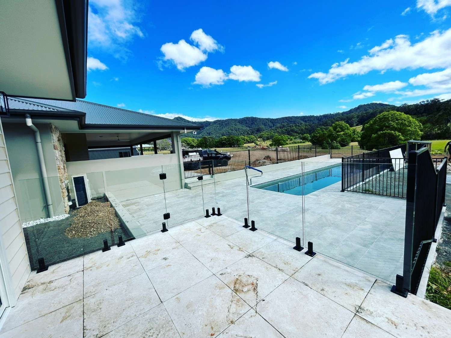 A Modern Home with A Pool — Envy Glass in Nambucca Heads, NSW