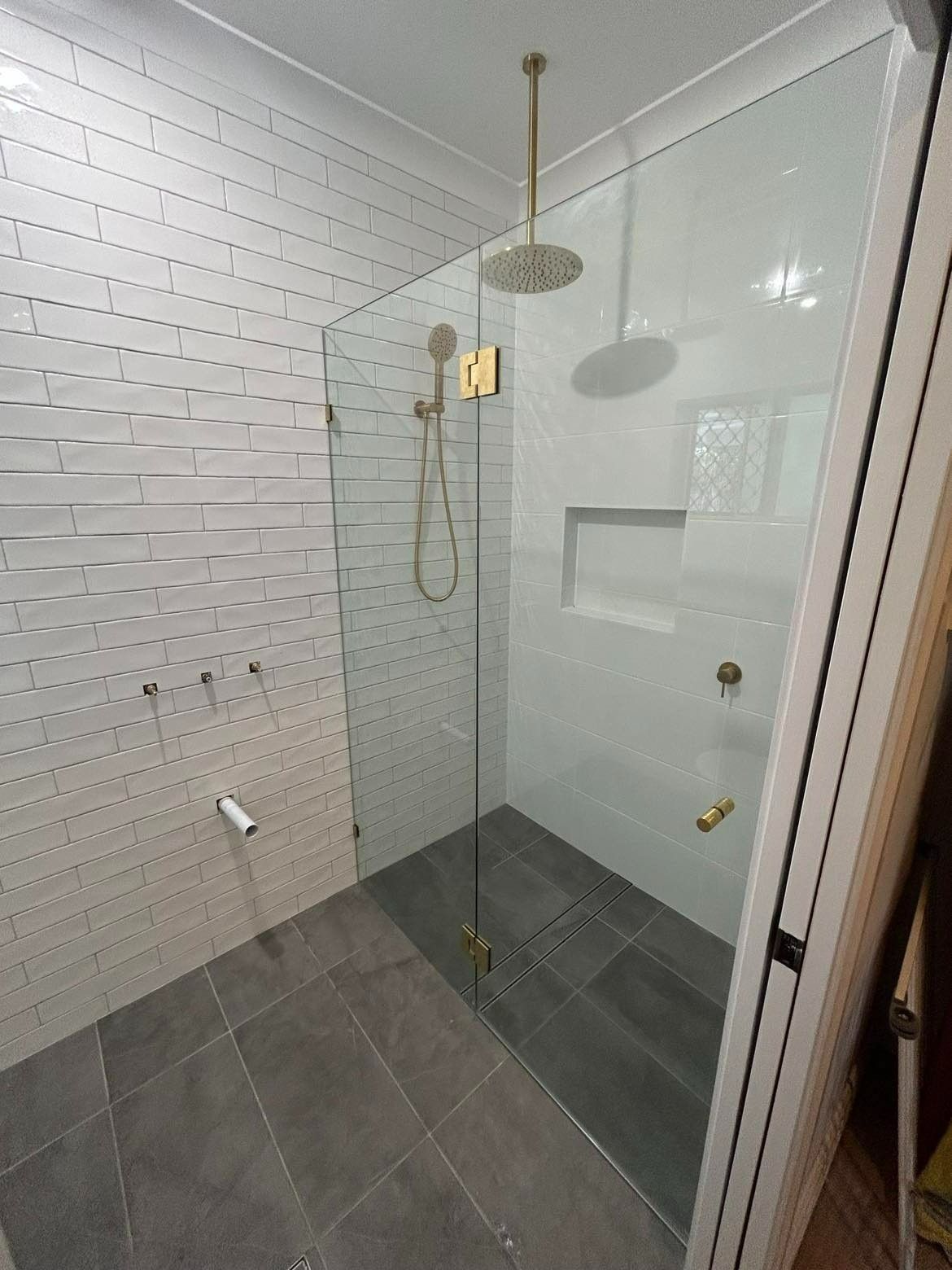 A Shower with Glass Doors — Envy Glass in Nambucca Heads, NSW