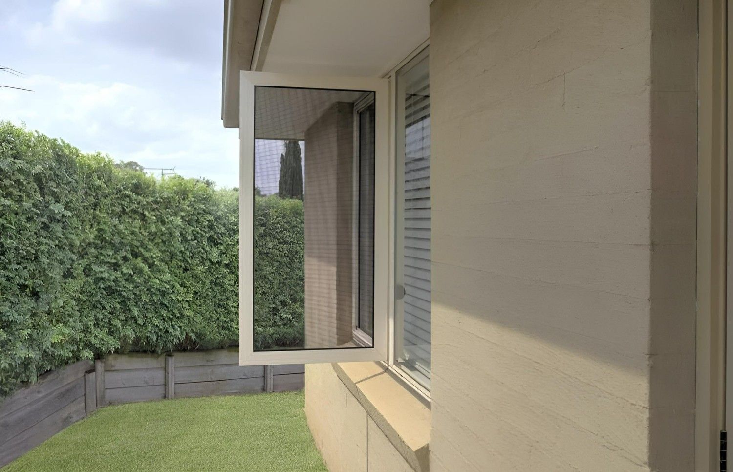 Window open on a sunny day — Envy Glass in Nambucca Heads, NSW