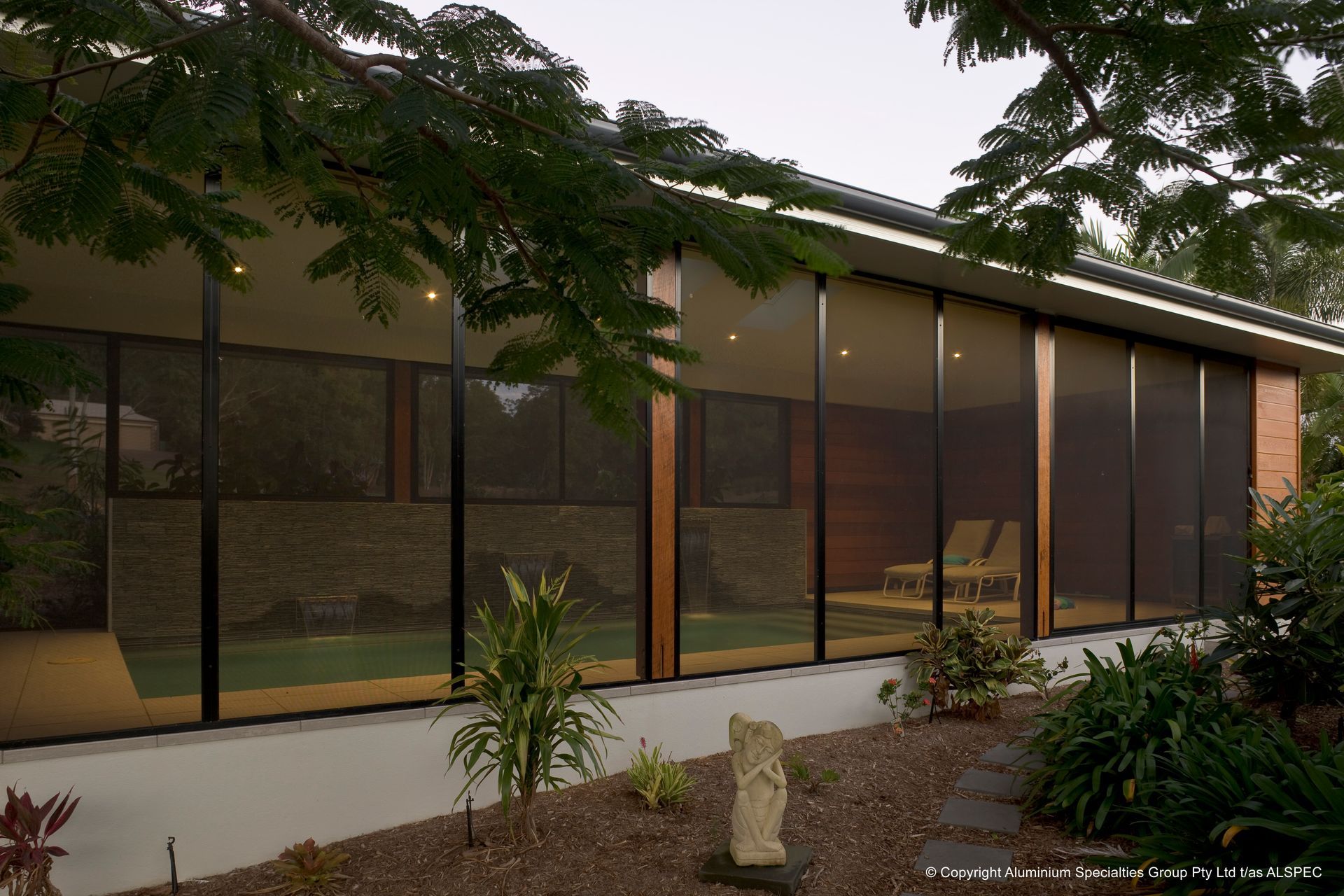 Modern Home With Large Tinted Windows — Envy Glass in Nambucca Heads, NSW