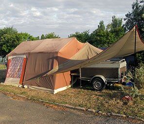 Camper Trailer — Taylor's Upholstery and Canvas in Mareeba, QLD
