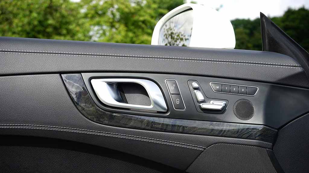 Car door lock — Taylor's Upholstery & Canvas in Mareeba, QLD