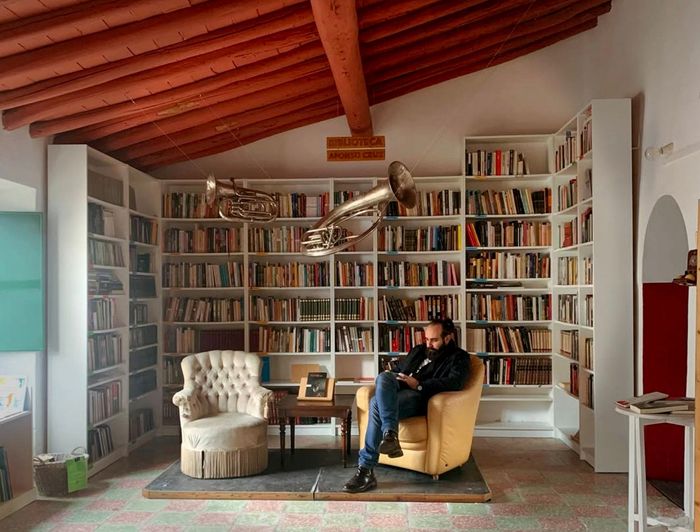 Afonso Cruz, Biblioteca Afonso Cruz, Casa Branca, Era Uma Voz, livros, turismo literário, Sousel, alentejo