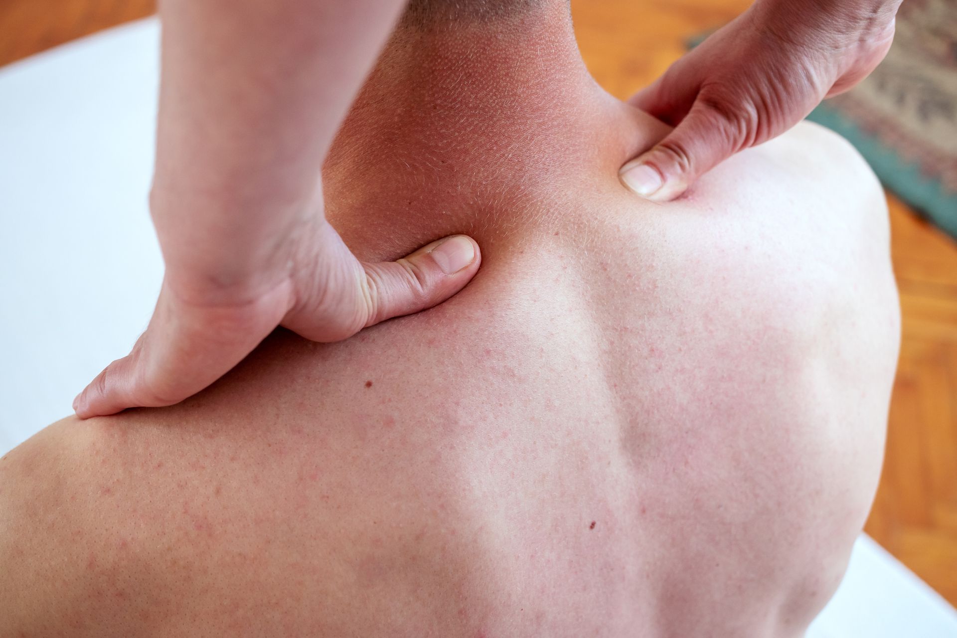 Deep Tissue Massage For Neck — Thornton, CO — Sunflower Synergy