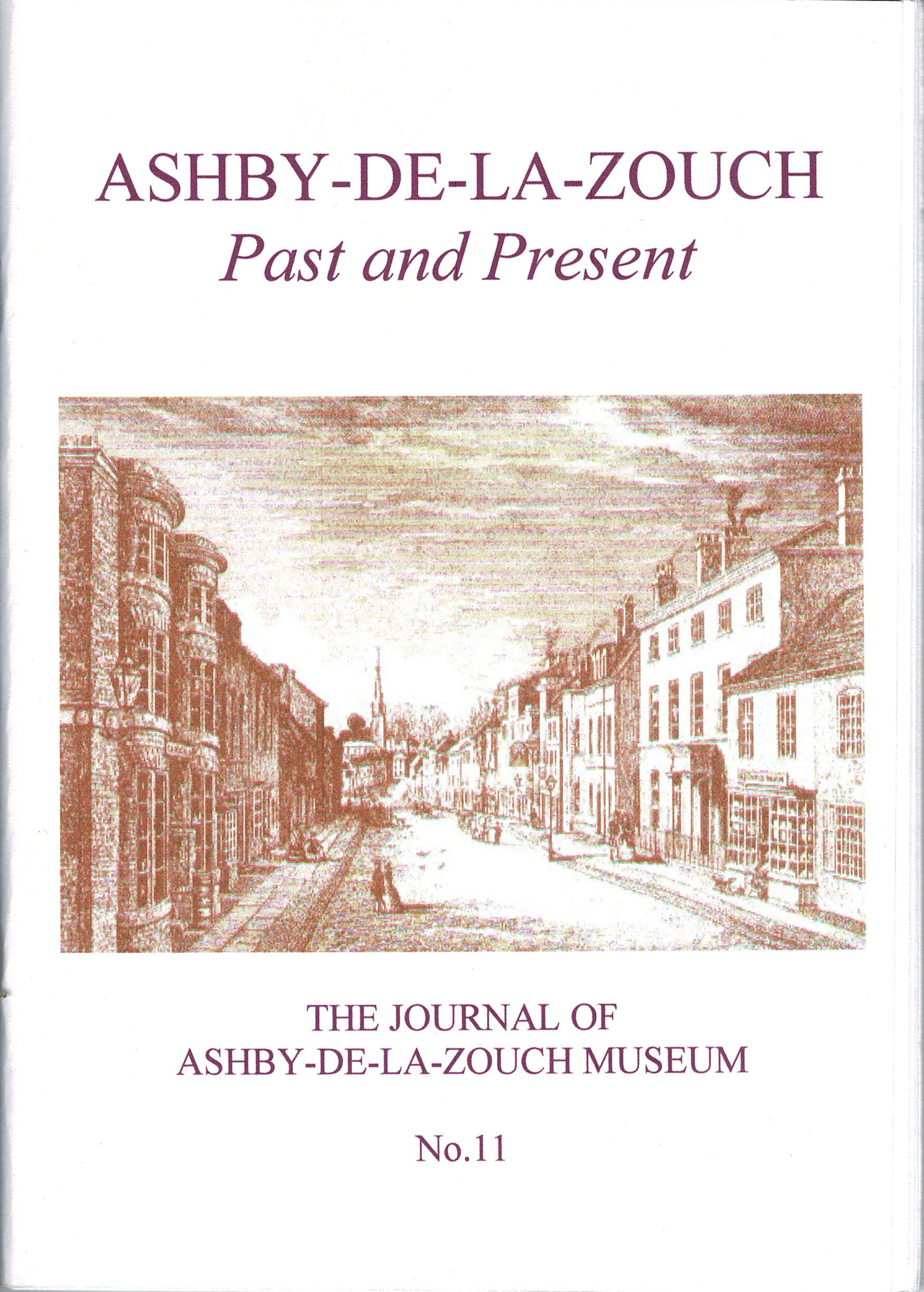 A book titled ashby-de-la-zouchi past and present