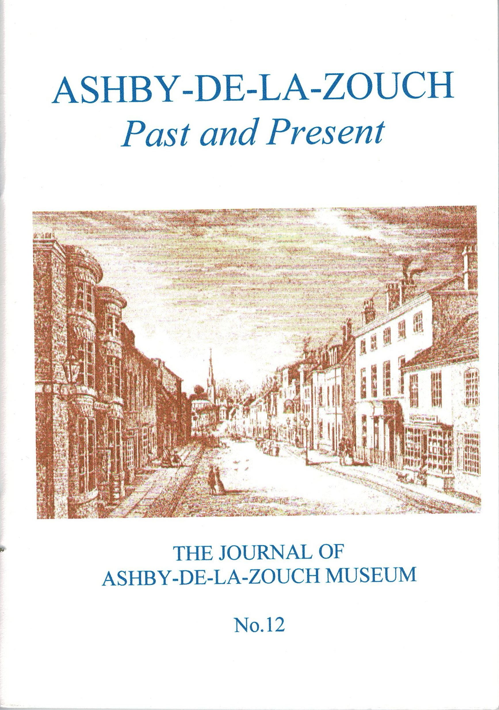 A book titled ashby-de-la-zouch past and present