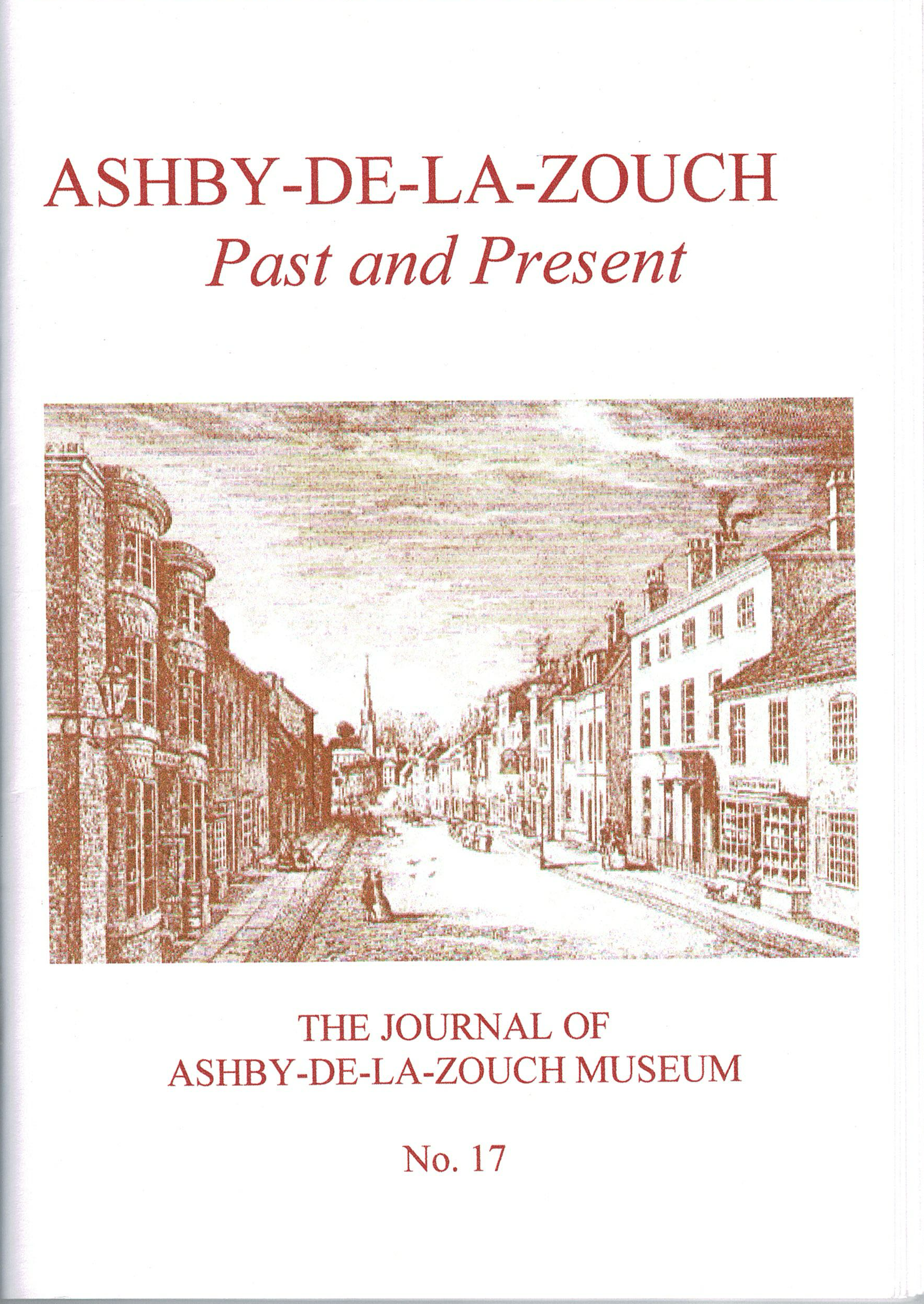 A book by ashby-de-la-zouch titled past and present