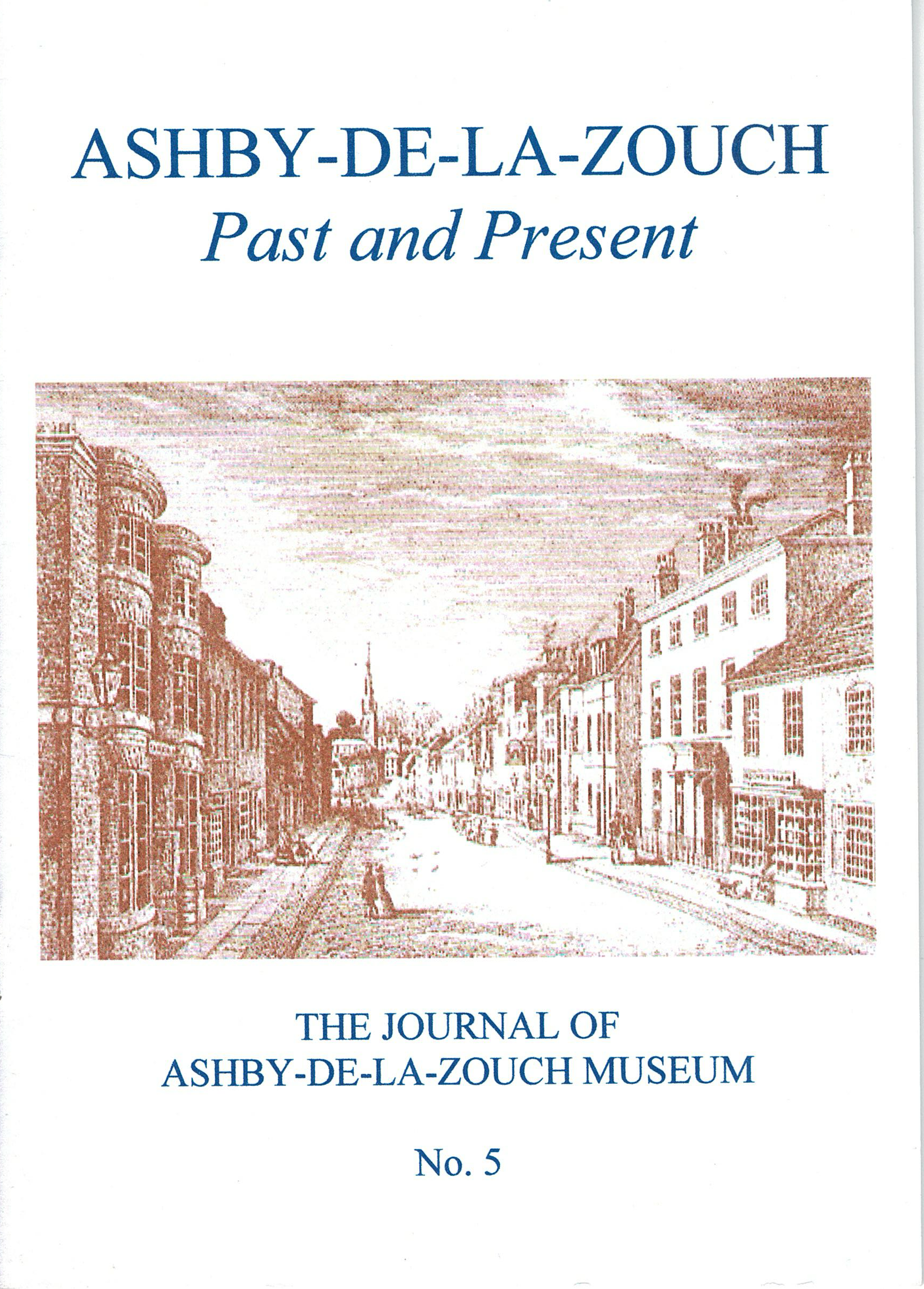 A book titled ashby-de-la-zouch past and present