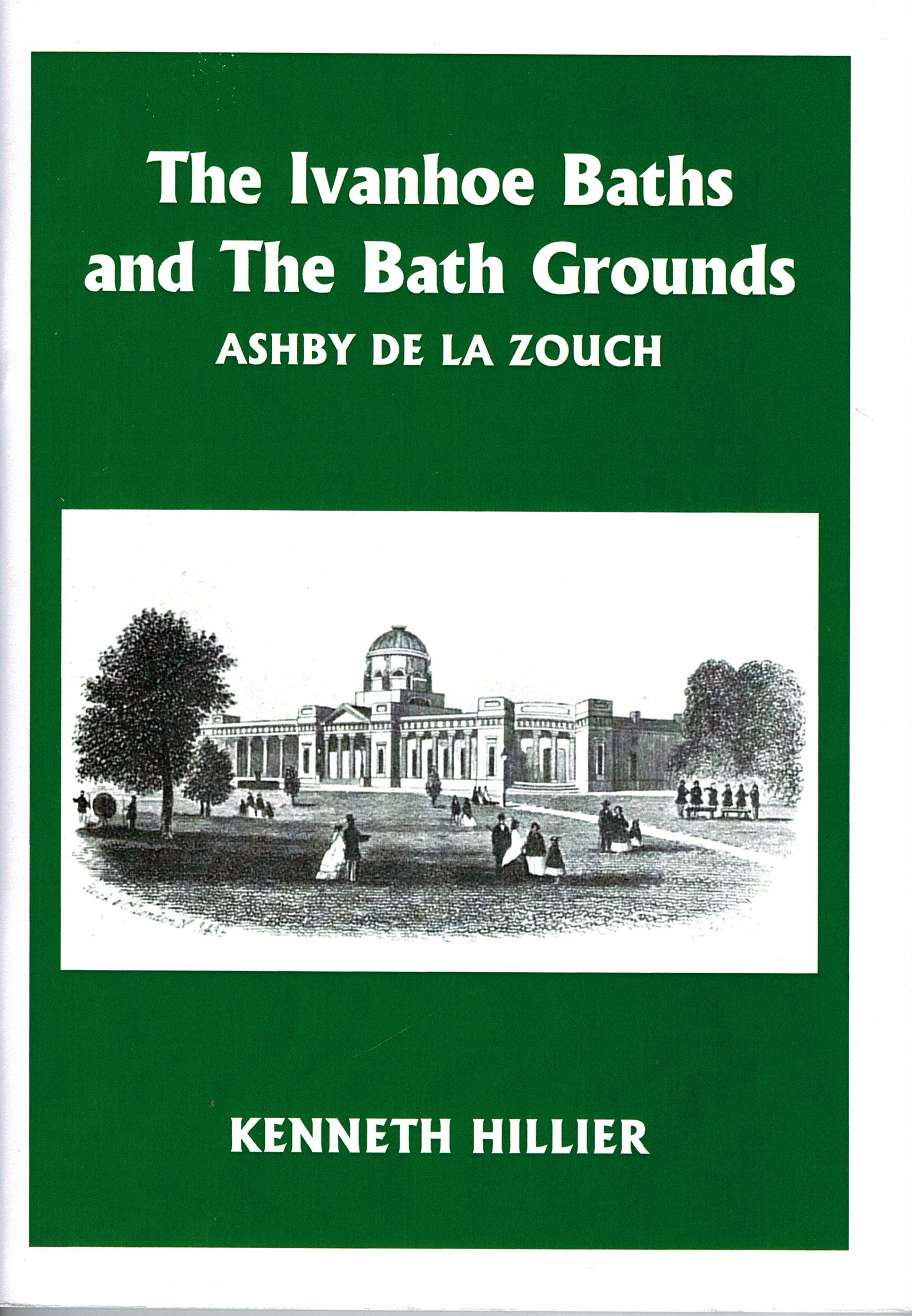 A book titled the ivanhoe baths and the bath grounds