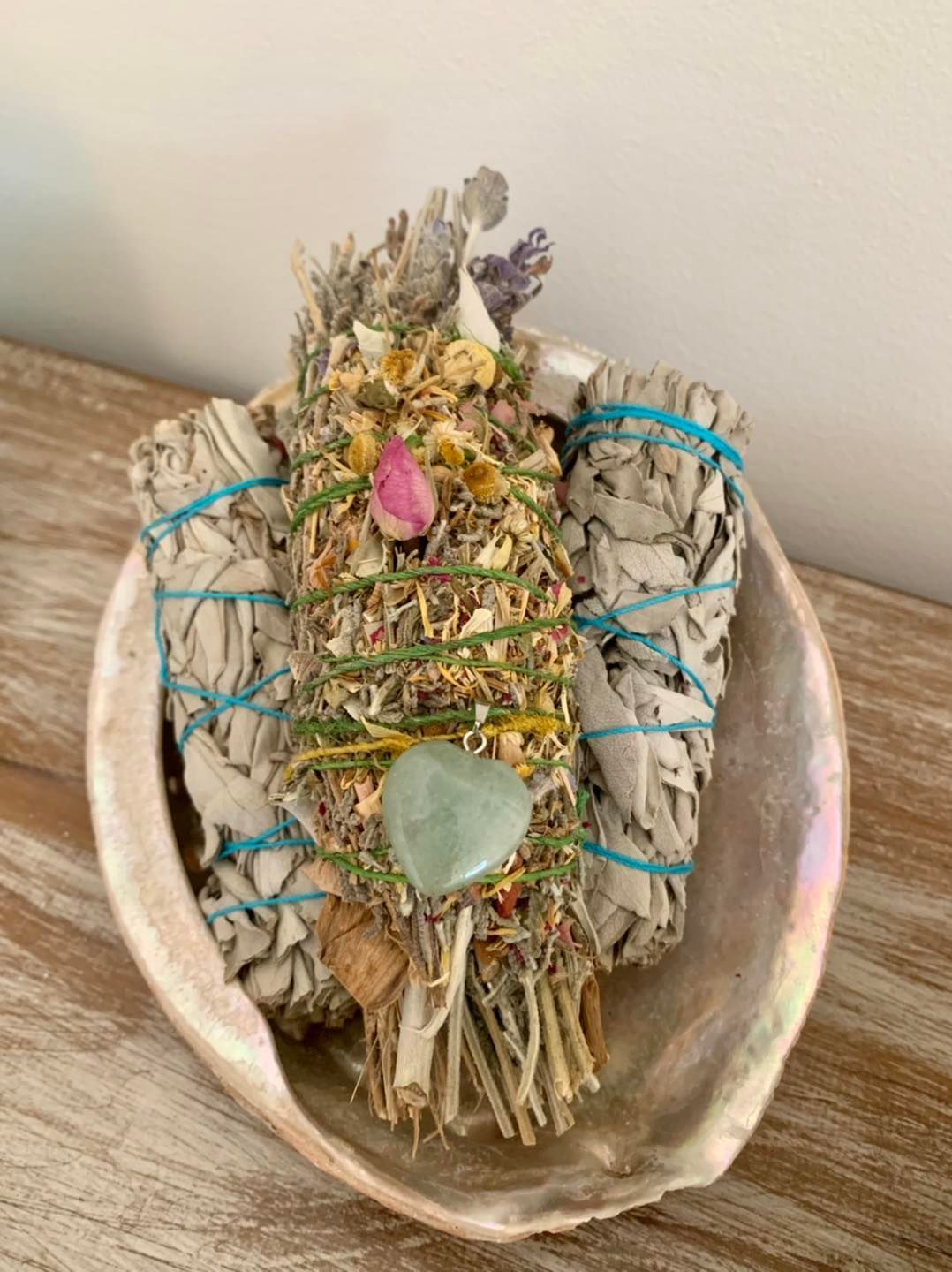 sage for smudging (burning)