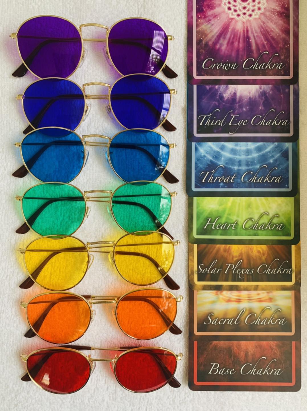 colour therapy glasses