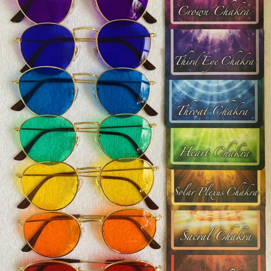 colour therapy glasses