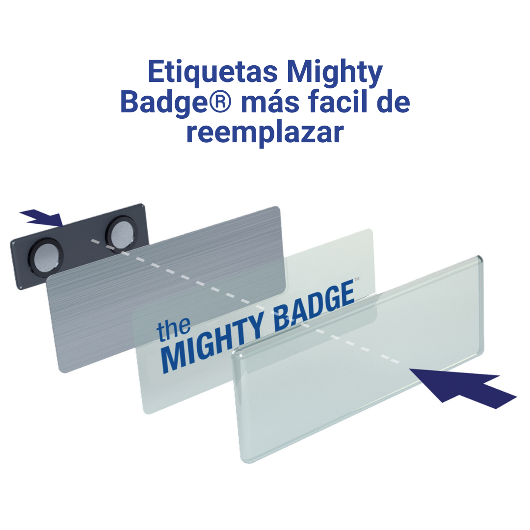 Una imagen de una insignia que dice la poderosa insignia.