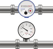 water pipe pressure meter