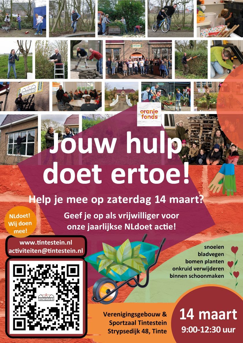 NLdoet! Tintestein Verenigingsgebouw Sportzaal