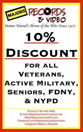 A discount for all veterans , active military , seniors , fdny , and nypd.