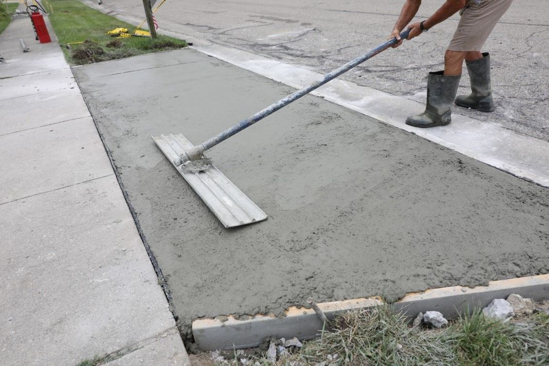 An image of concrete repair services in La Habra, CA