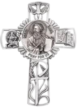 Logo of St. Paul's Anglican Church: a church icon in red and white with text in black.