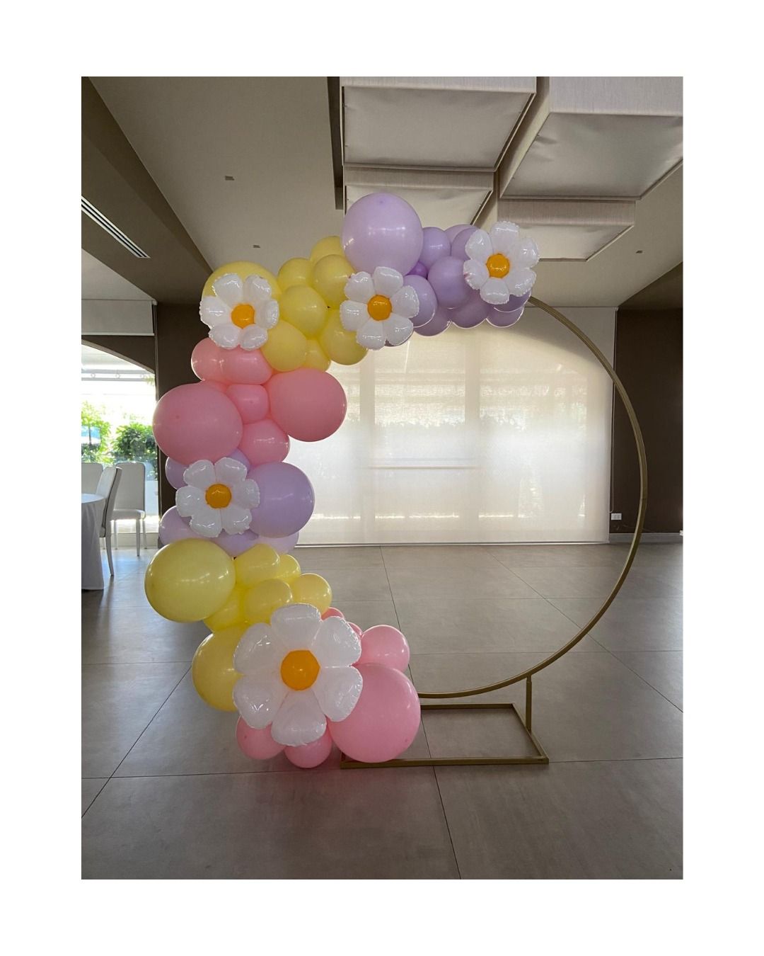 ballon art rosa e lilla