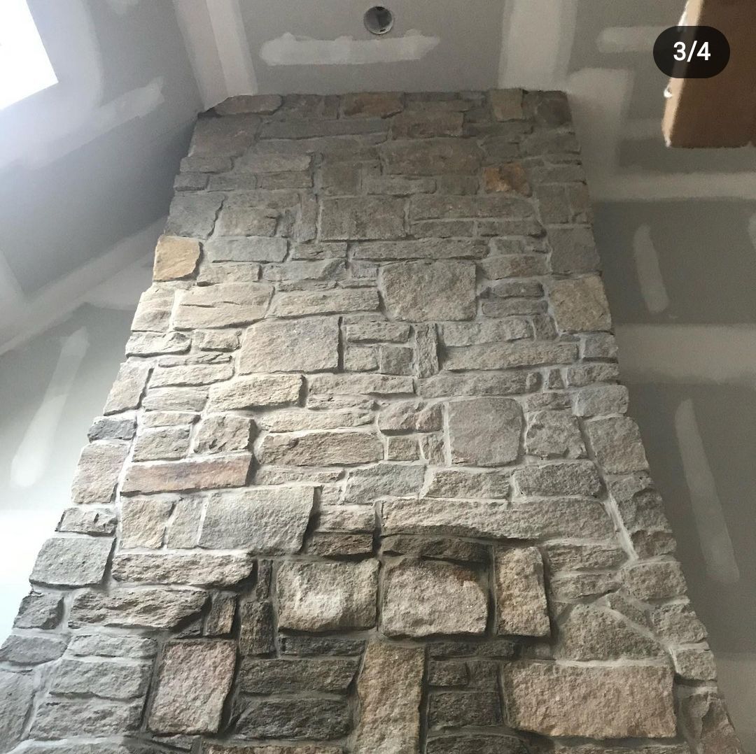 Veneer Stone Fire Pit — Dover, NJ — Carrillo Home Improvement LLC