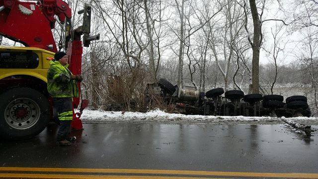 Heavy Truck Accident — Cincinnati, OH — Bevis Towing