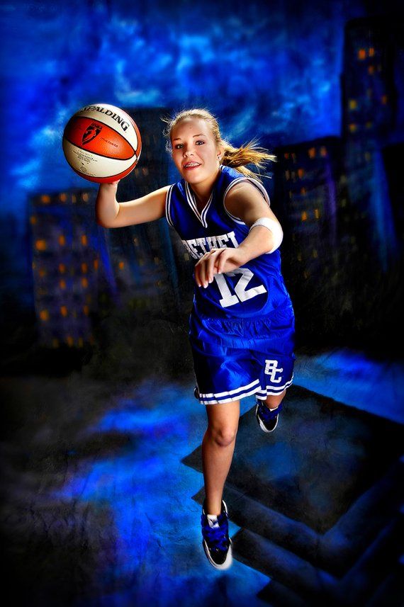 A female basketball player with the number 12 on her jersey