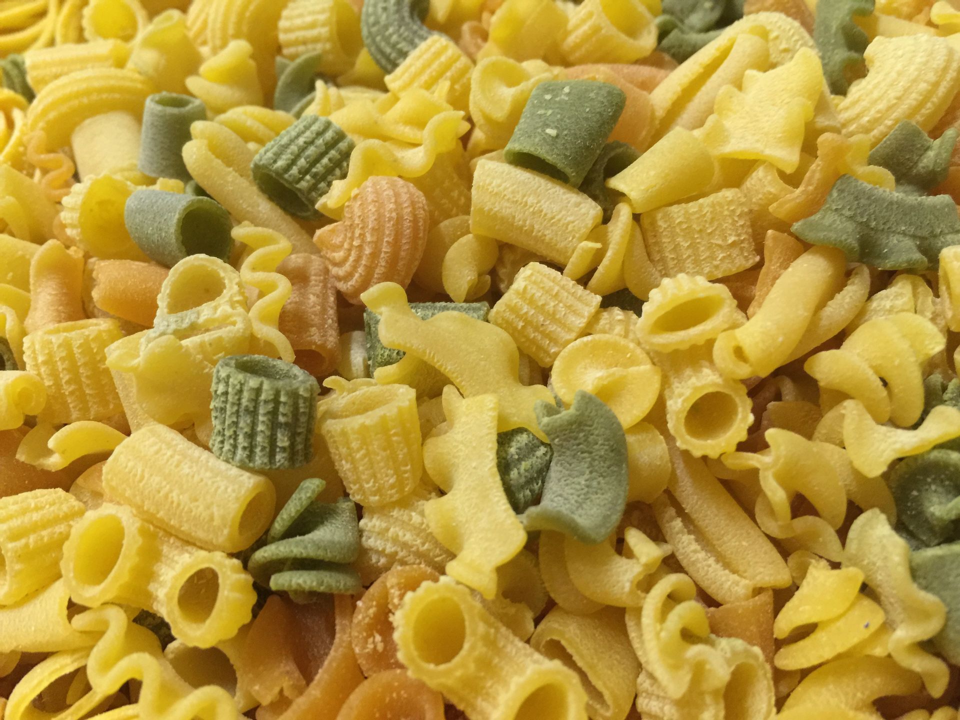 Misto di pasta corta