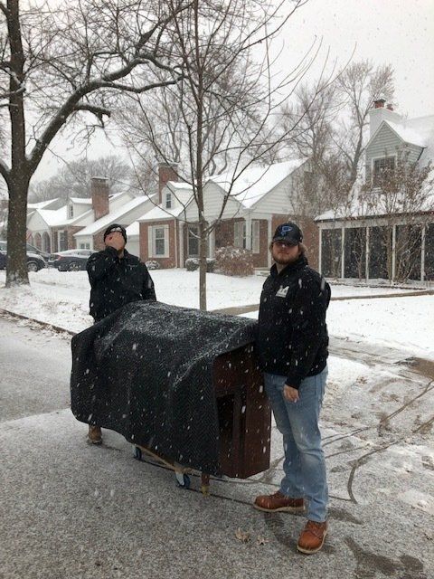 Piano on Rolling Cart — St. Louis, MO — A Piano’s Friend