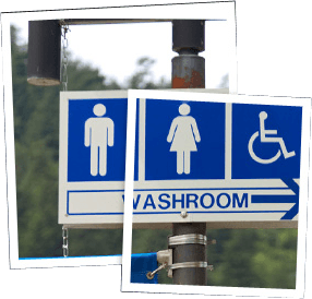 Shop sign  - Coventry, Birmingham - HB Graphics - washroom signage
