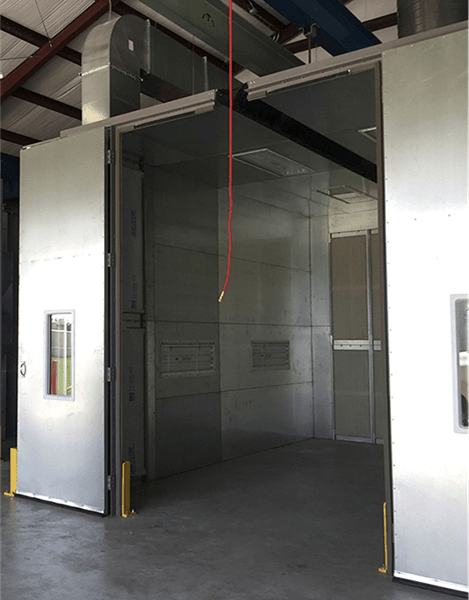 12’ x 14’ x 20’ Industrial Paint Booth — Houston, TX — T-Tex Industries LLC GP