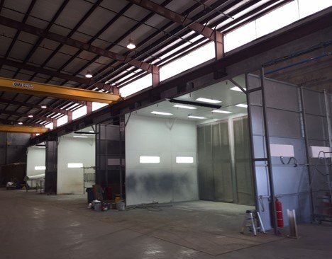 Multiple 25’ x 15’ x 15’ Open Front Booths — Houston, TX — T-Tex Industries LLC GP