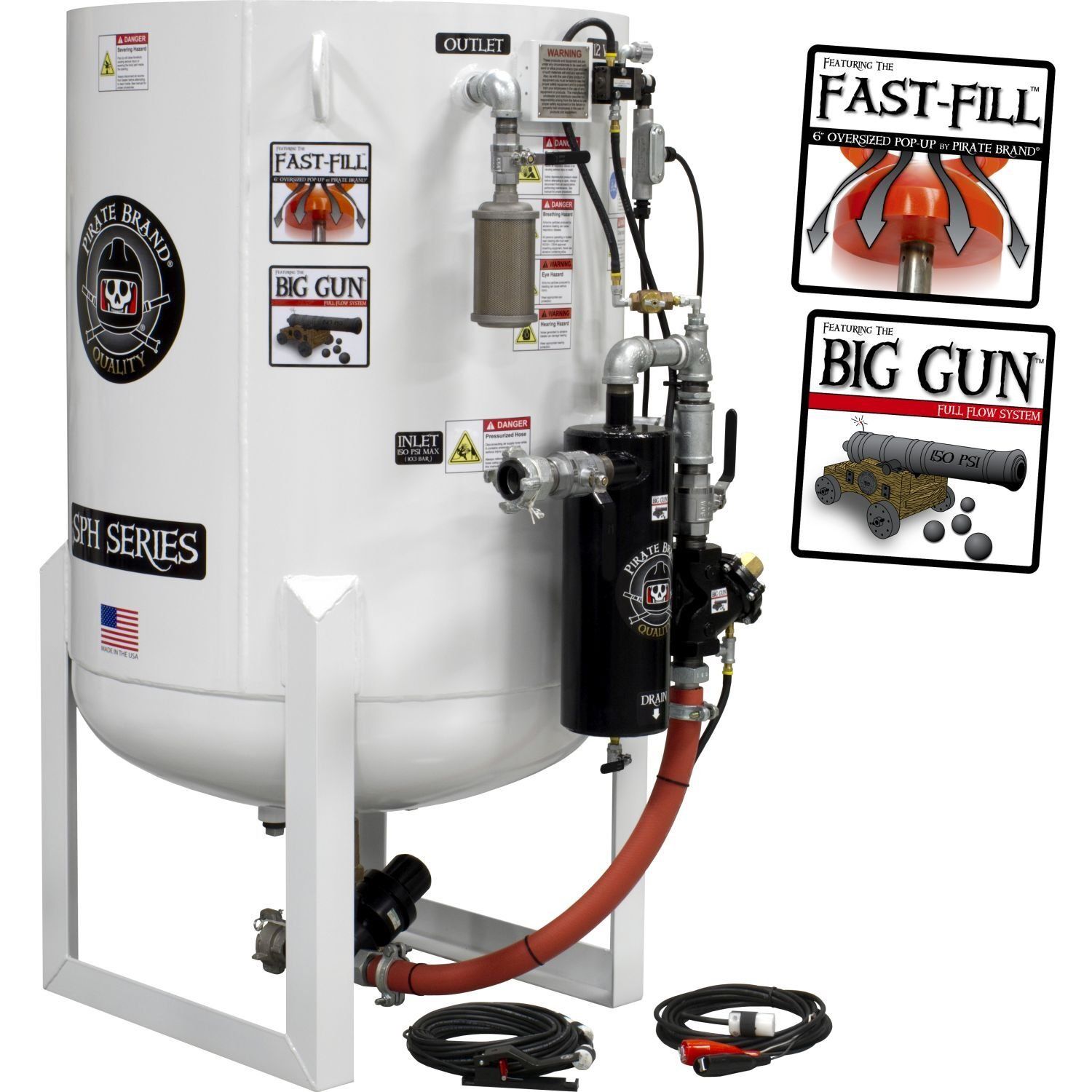 10.5 S-Series Portable Blast Machine — Houston, TX — T-Tex Industries LLC GP