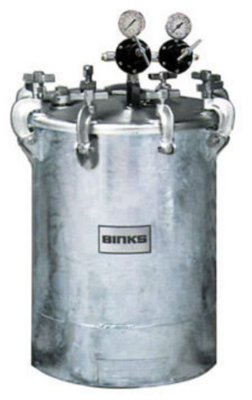 Binks Large Galvanized Pressure Tanks — Houston, TX — T-Tex Industries LLC GP