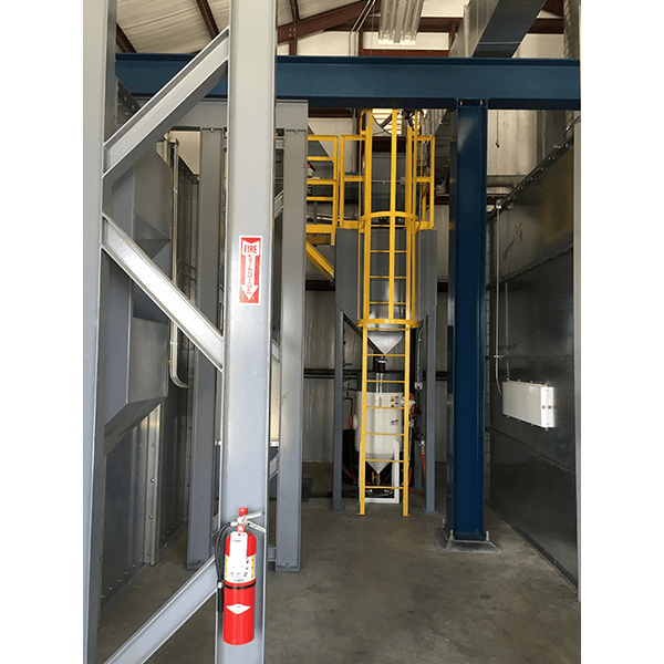 Blast Equipment Between Booths — Houston, TX — T-Tex Industries LLC GP