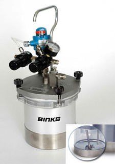 Binks 2 Quart Pressure Cup Model 80-651 — Houston, TX — T-Tex Industries LLC GP