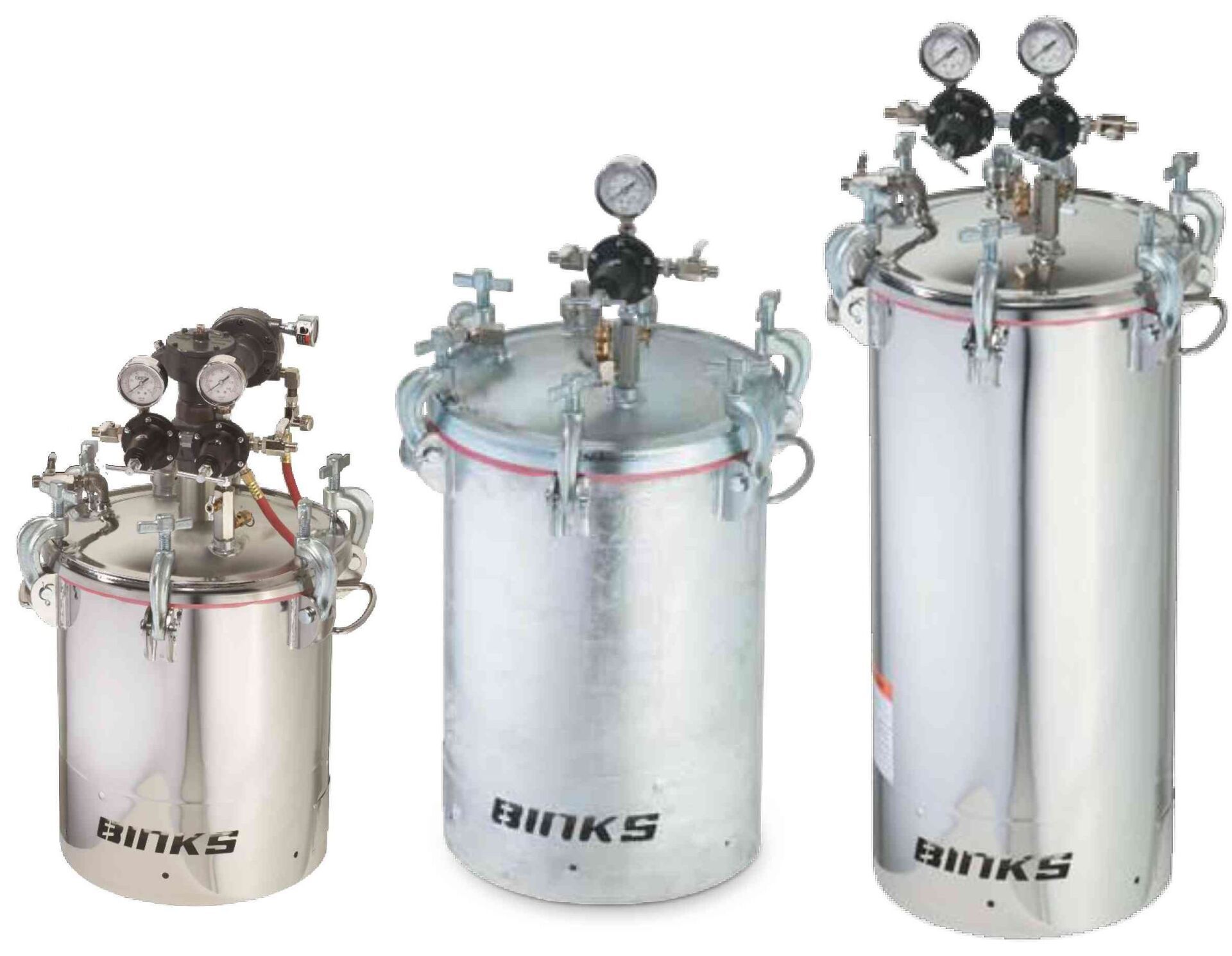 Binks Galvanized Pressure Tanks — Houston, TX — T-Tex Industries LLC GP