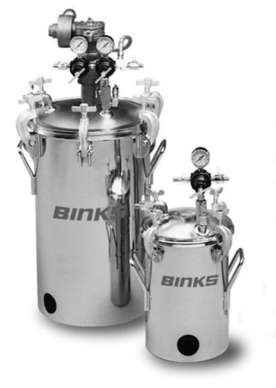 Binks Stainless Steel Pressure Tanks — Houston, TX — T-Tex Industries LLC GP