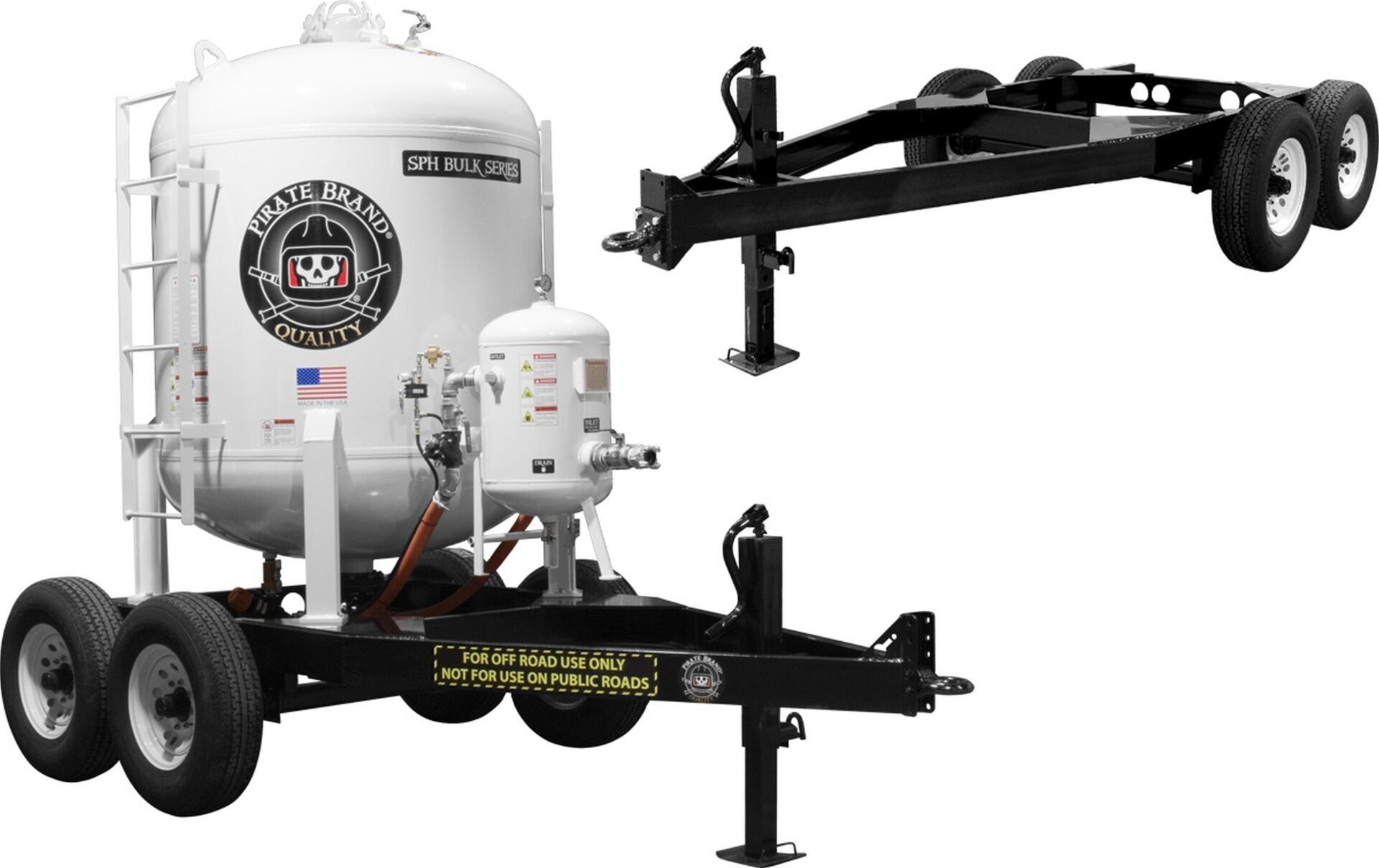 120 CU FT Bulk Blast Machine with Wheels — Houston, TX — T-Tex Industries LLC GP