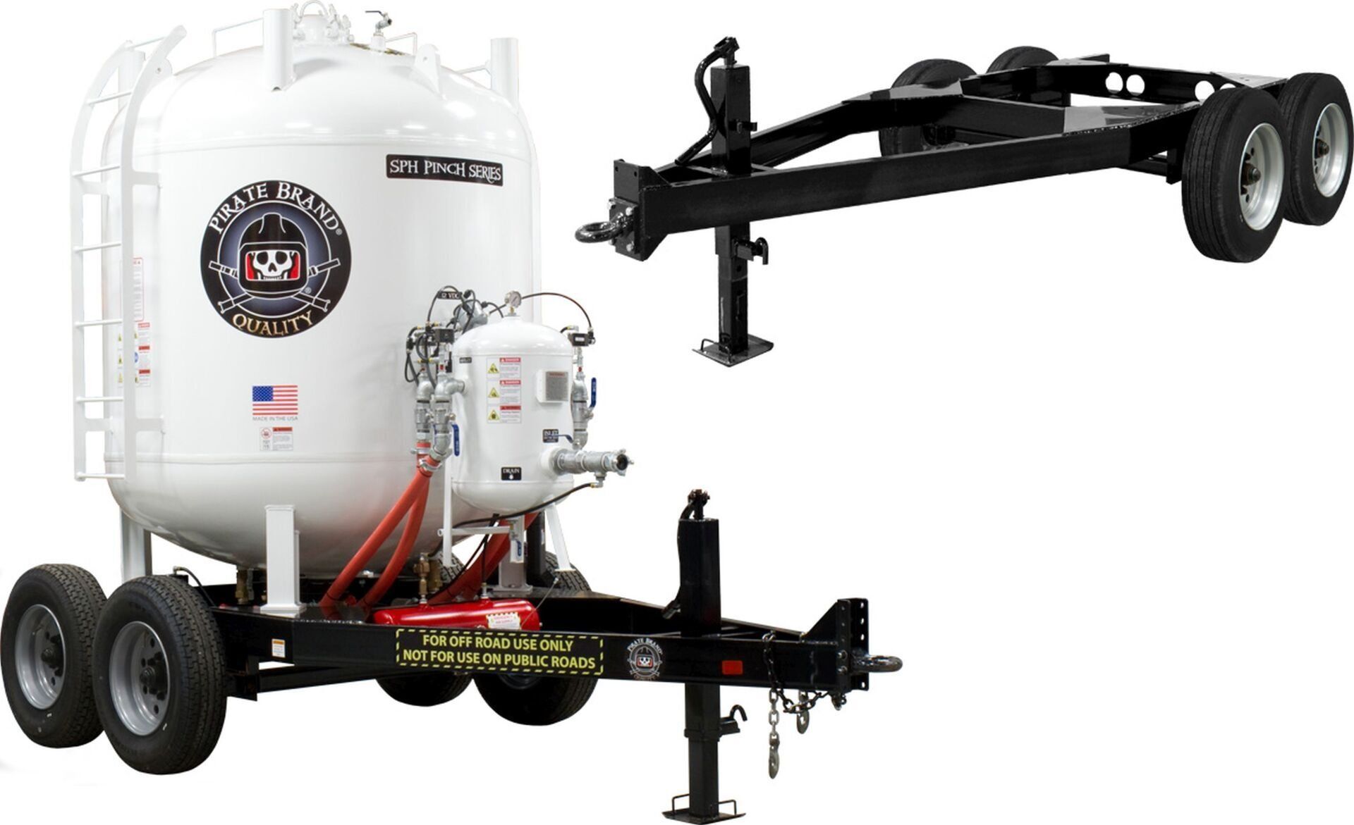 160 CU FT Bulk Blast Machine with Wheels — Houston, TX — T-Tex Industries LLC GP