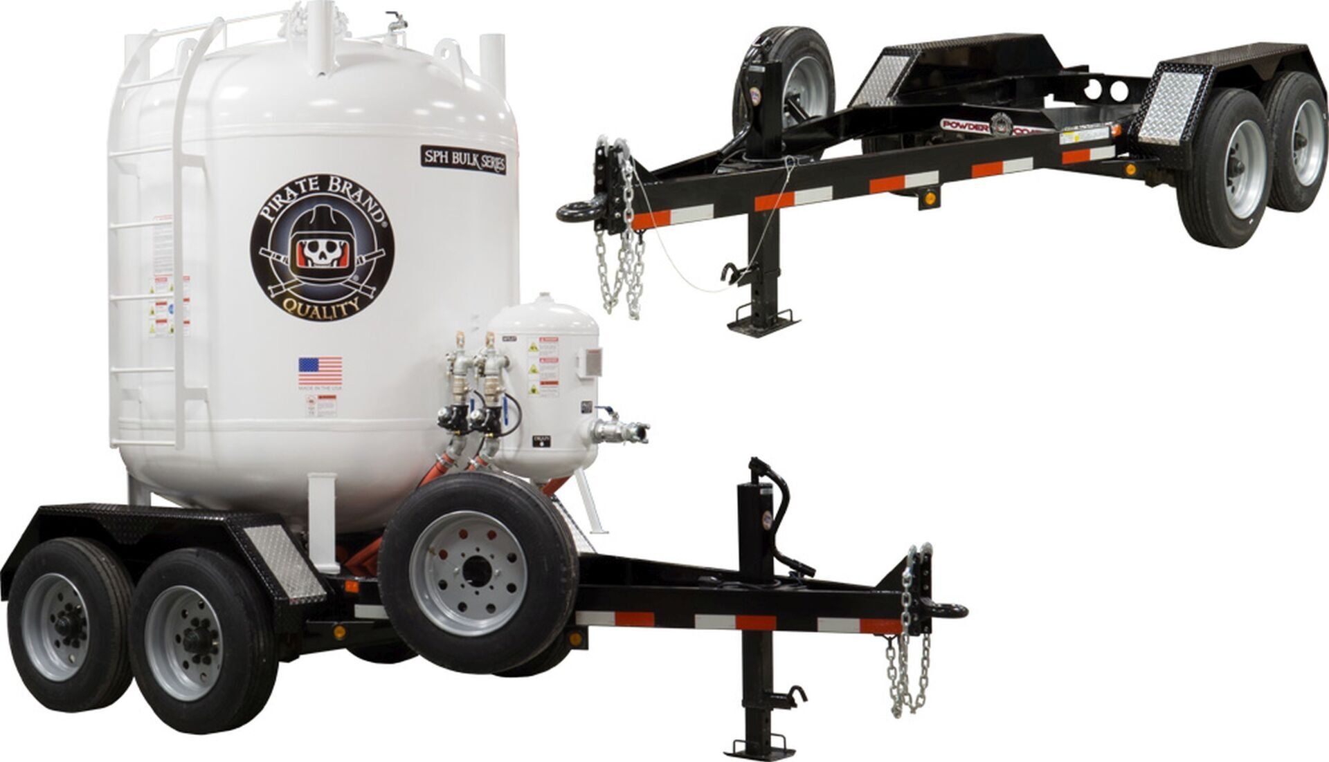 160 CU FT Bulk Blast Machine with 5 Wheels — Houston, TX — T-Tex Industries LLC GP
