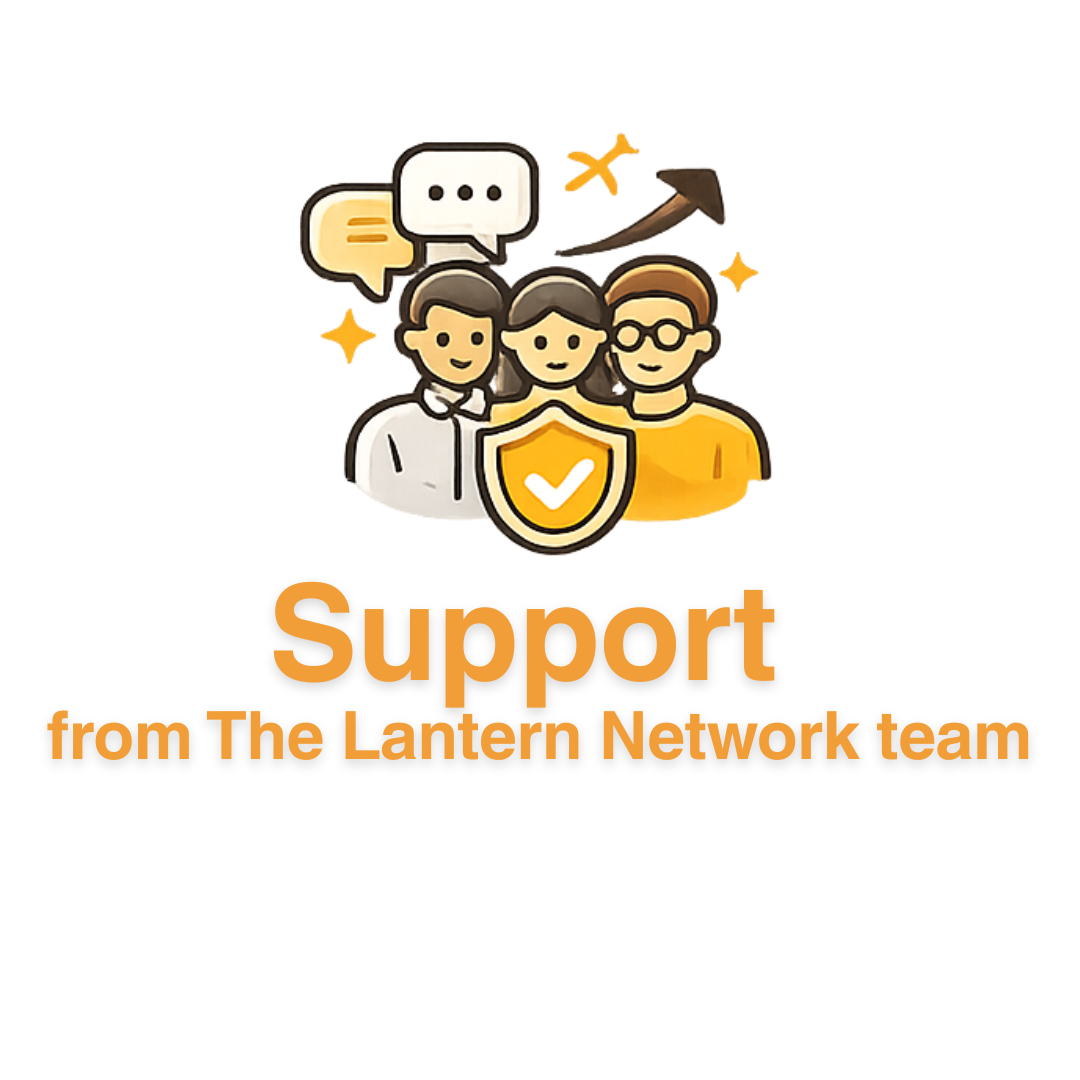Support from The Lantern Network team